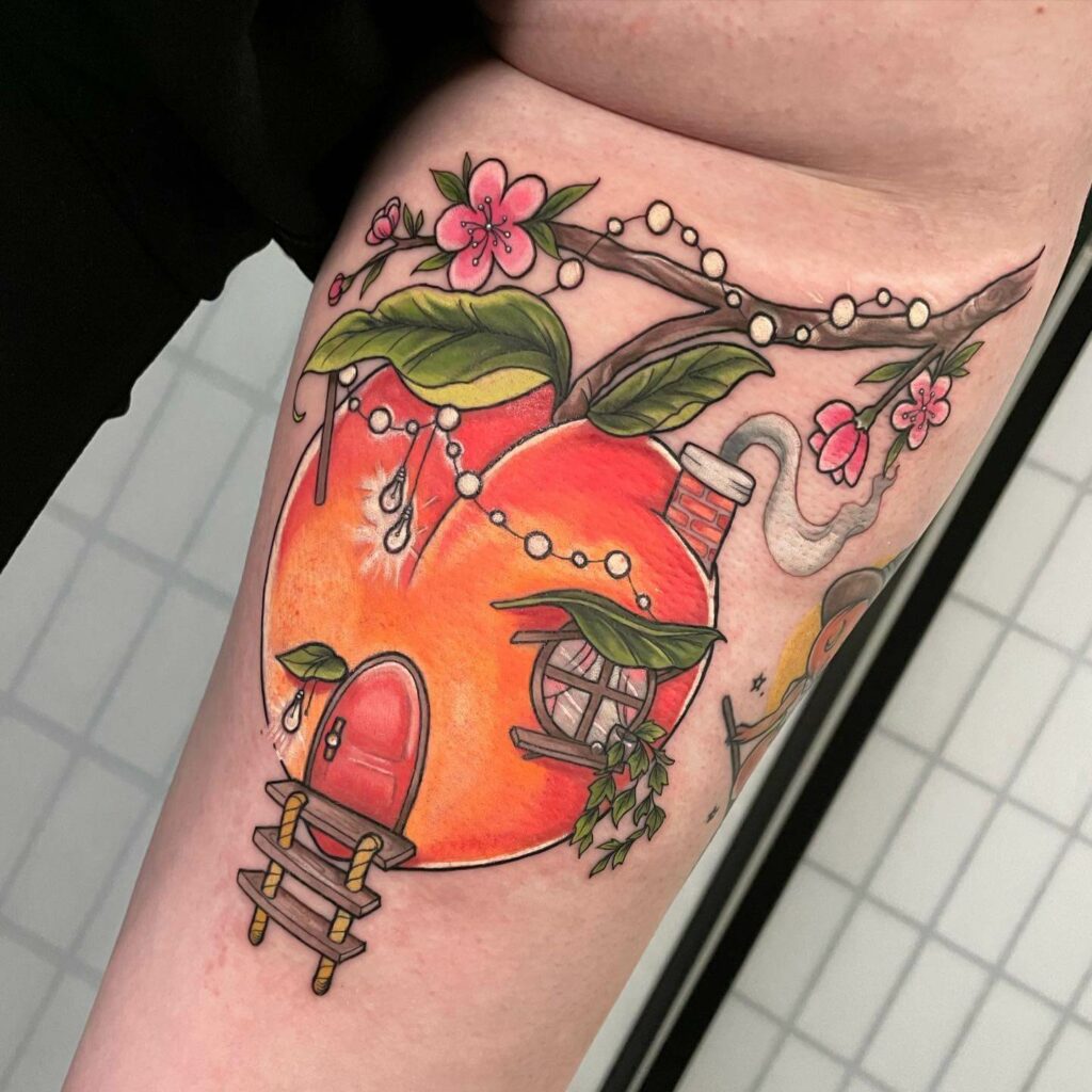 The Peach Tree Tattoo