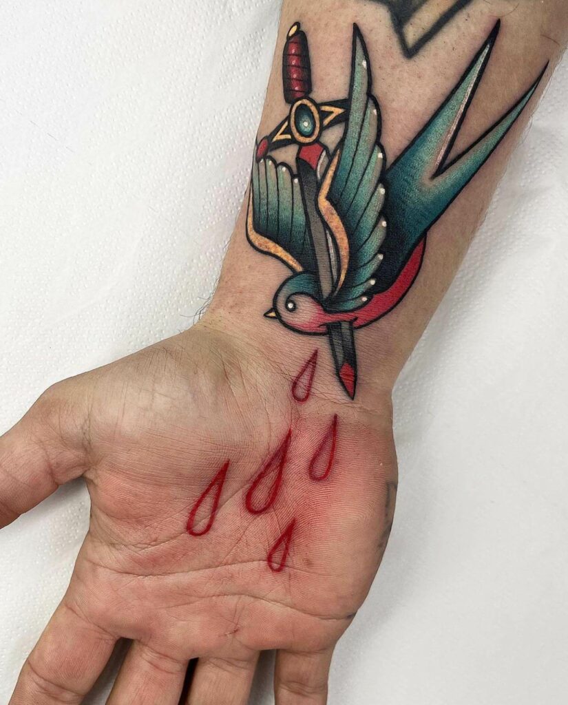 Bird Forearm Tattoo