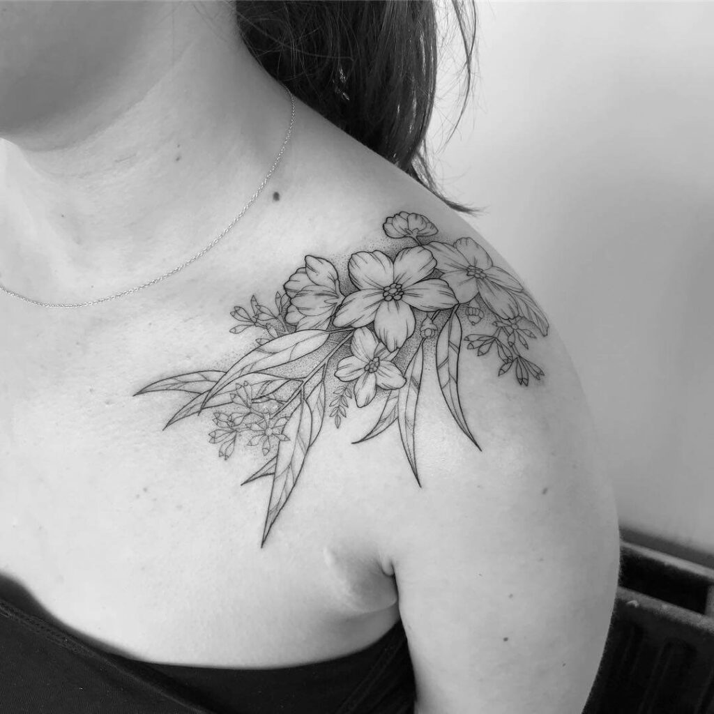 Cute Shoulder Tattoo