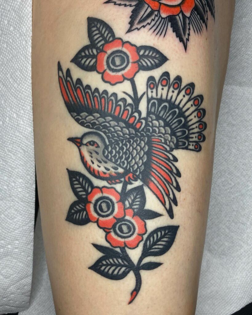 The Striving Bird Tattoo