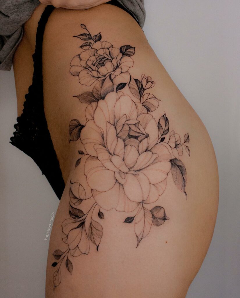 19 Attractive Thigh Tattoos For Women In 2023  Styles At Life