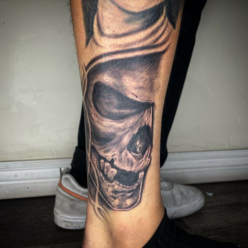 Three Kings Death Skull Tattoos