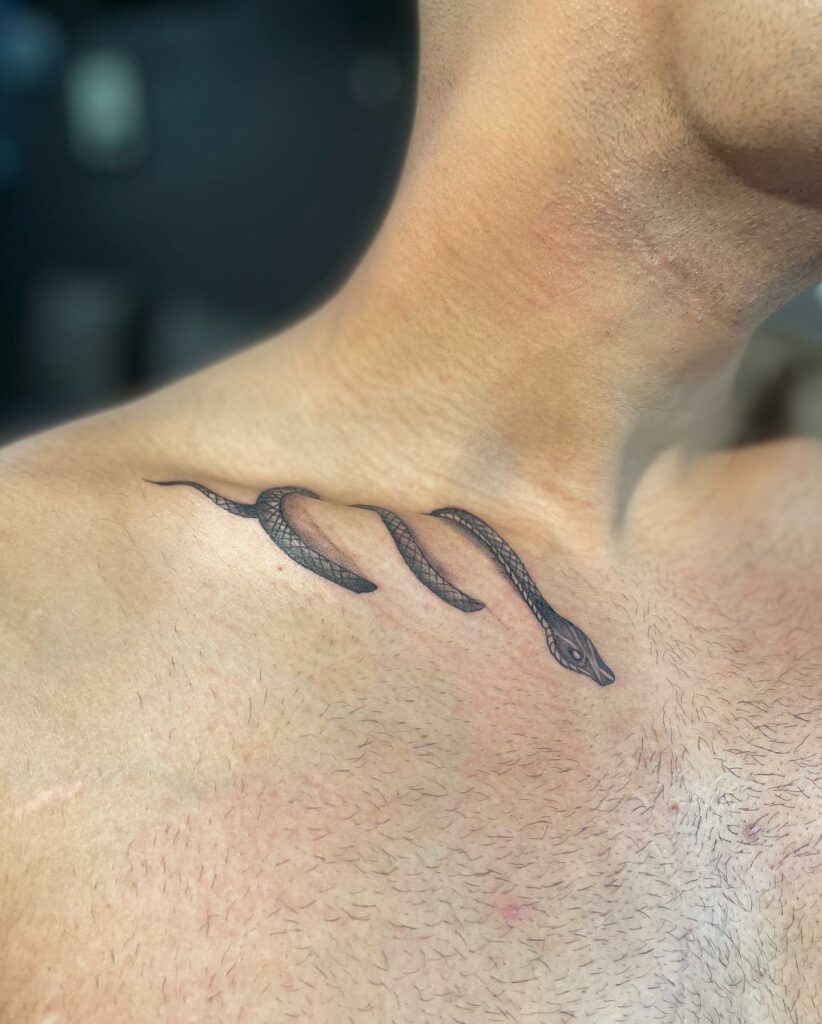Simple Snake Tattoo