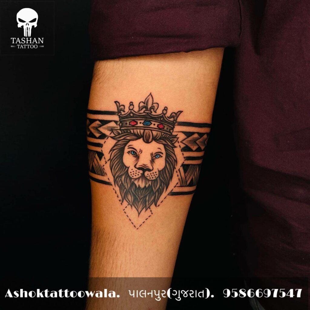 Lion Hand Tattoo Ideas