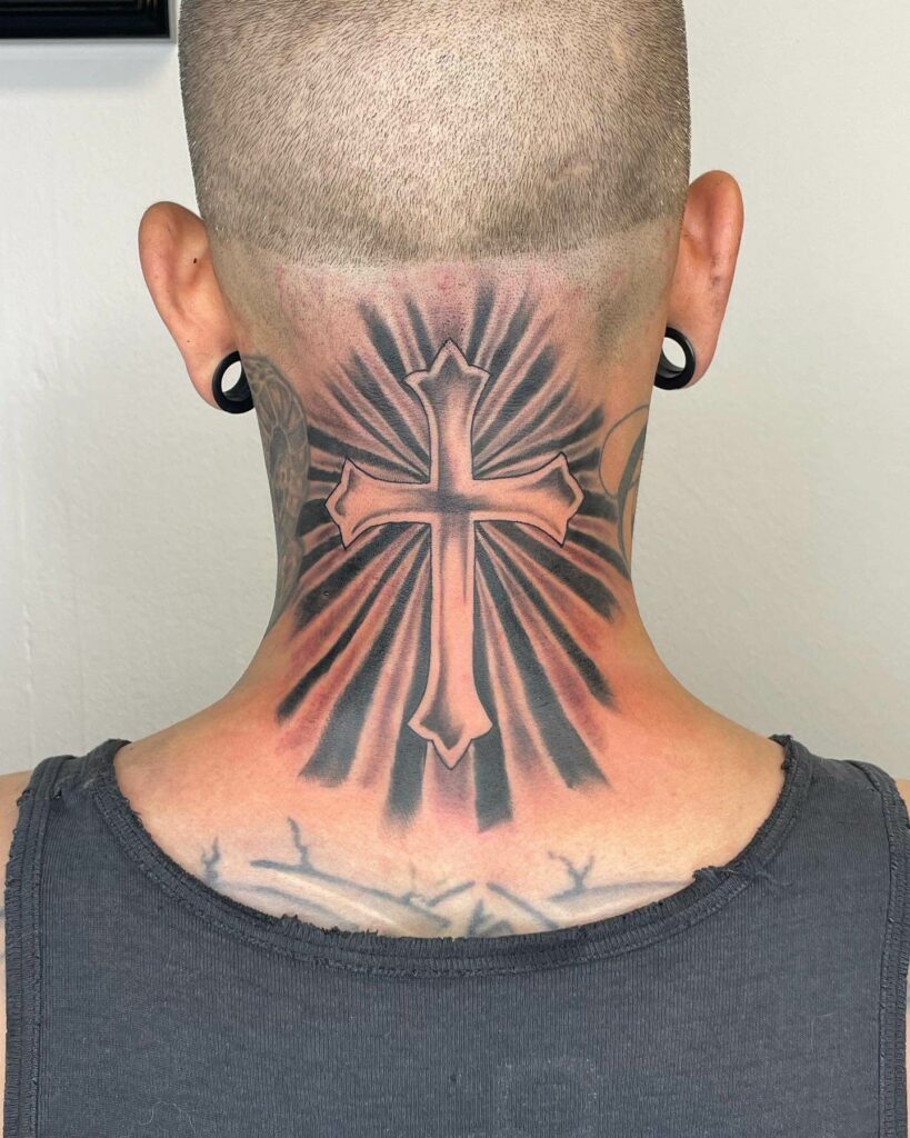 12+ Neck Cross Tattoo Ideas To Inspire You!