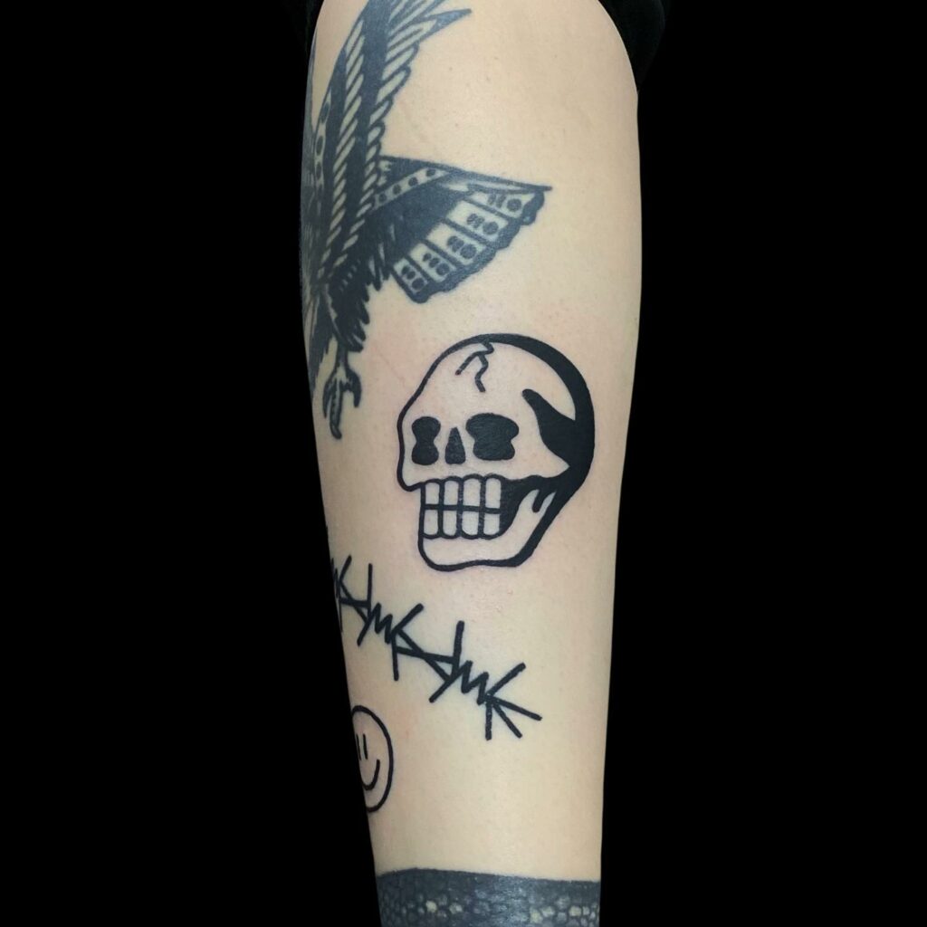  Skull tattoos  Psycho Doll Tattoo Studio Majorca