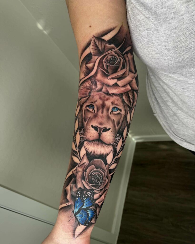 100 Lion Arm Tattoo Design For Women female png  jpg 2023