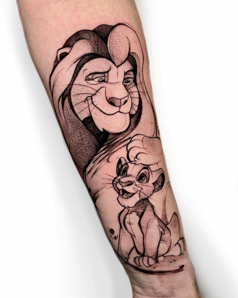 Details more than 78 mufasa and simba tattoo  ineteachers