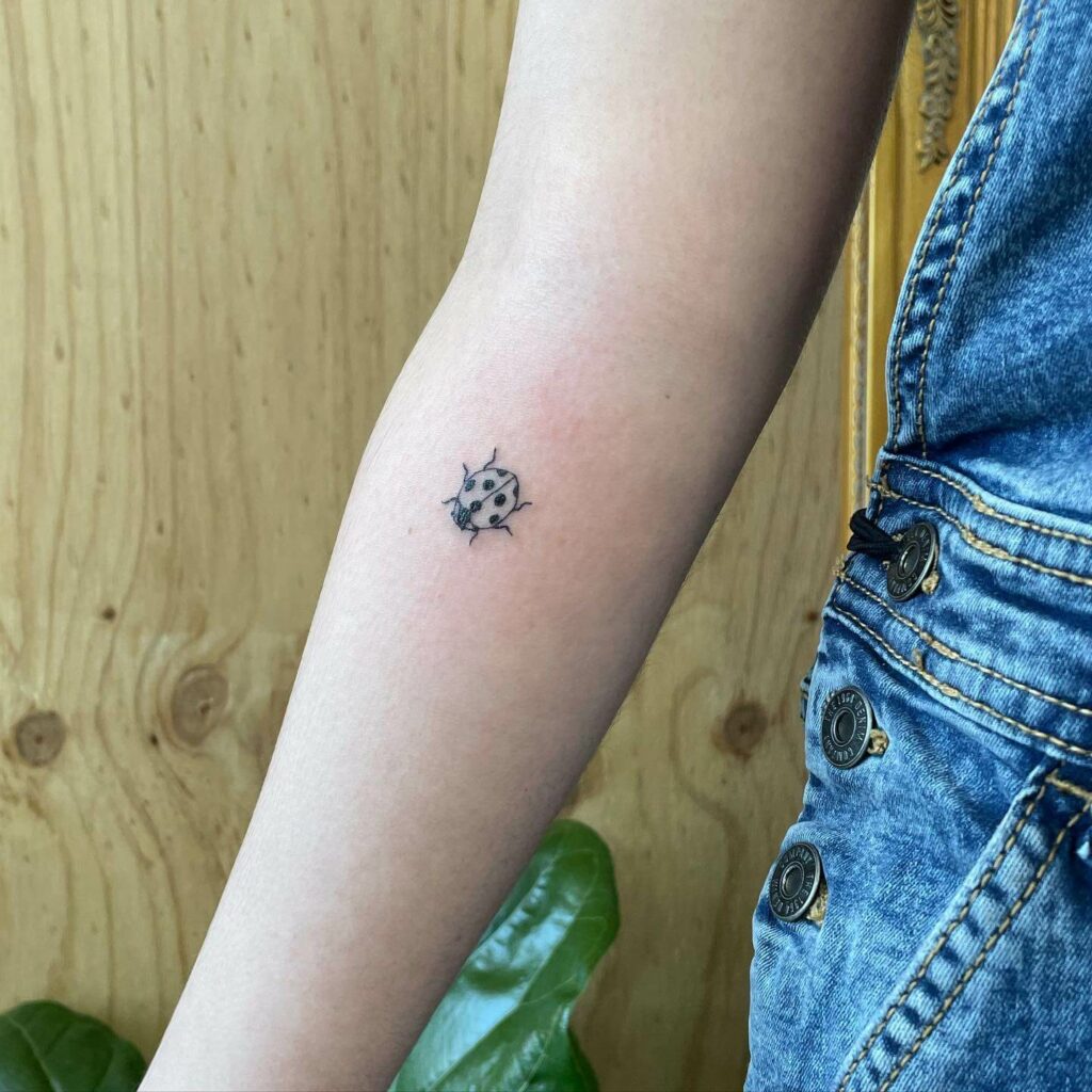 Ladybug Flash Tattoo