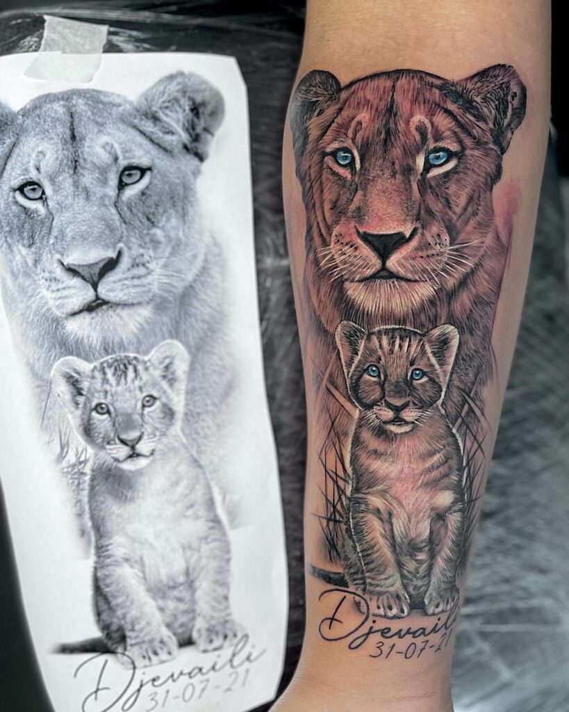 62 Fierce and Beautiful Lion Tattoos For Women