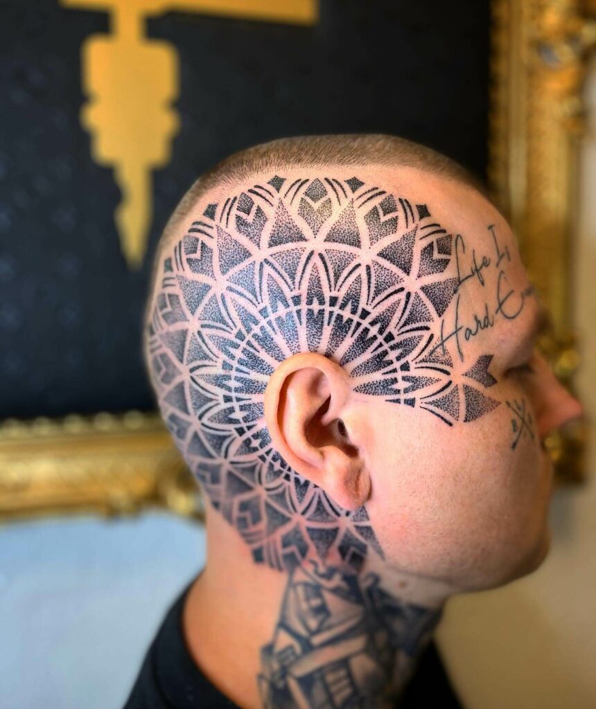 10+ Bald Head Tattoo Ideas That Will Blow Your Mind! - alexie