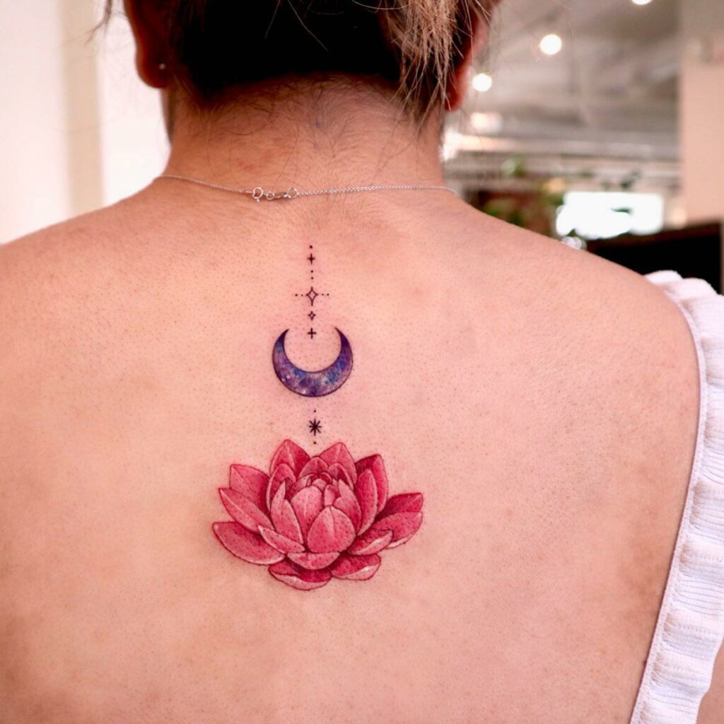 Pretty Lotus Flower Tattoos As A Sign Of A New Beginning