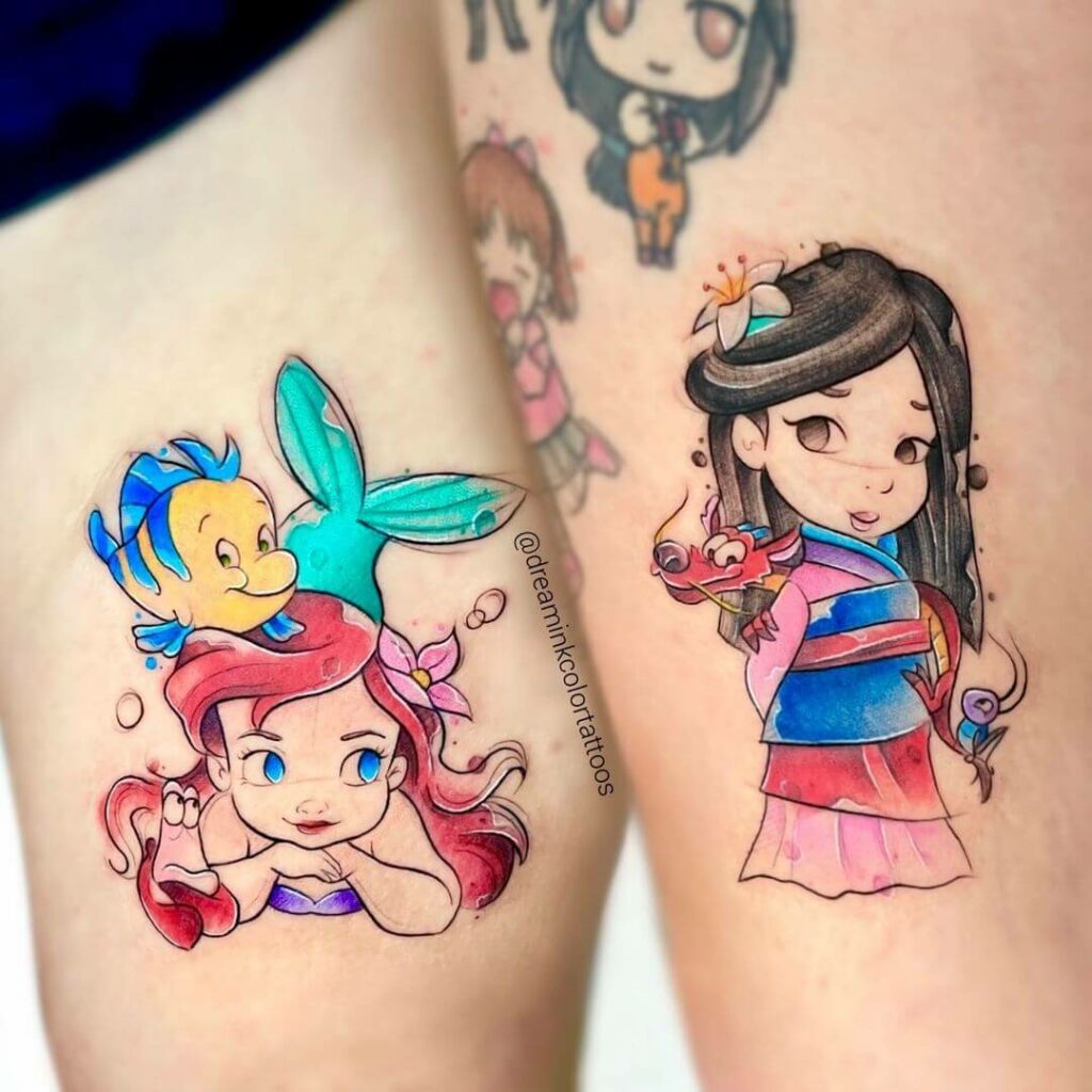 Cute and Small Disney Tattoos You Will Love