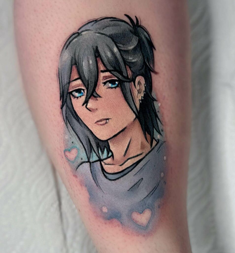 Colorful Izumi Miyamura Tattoo