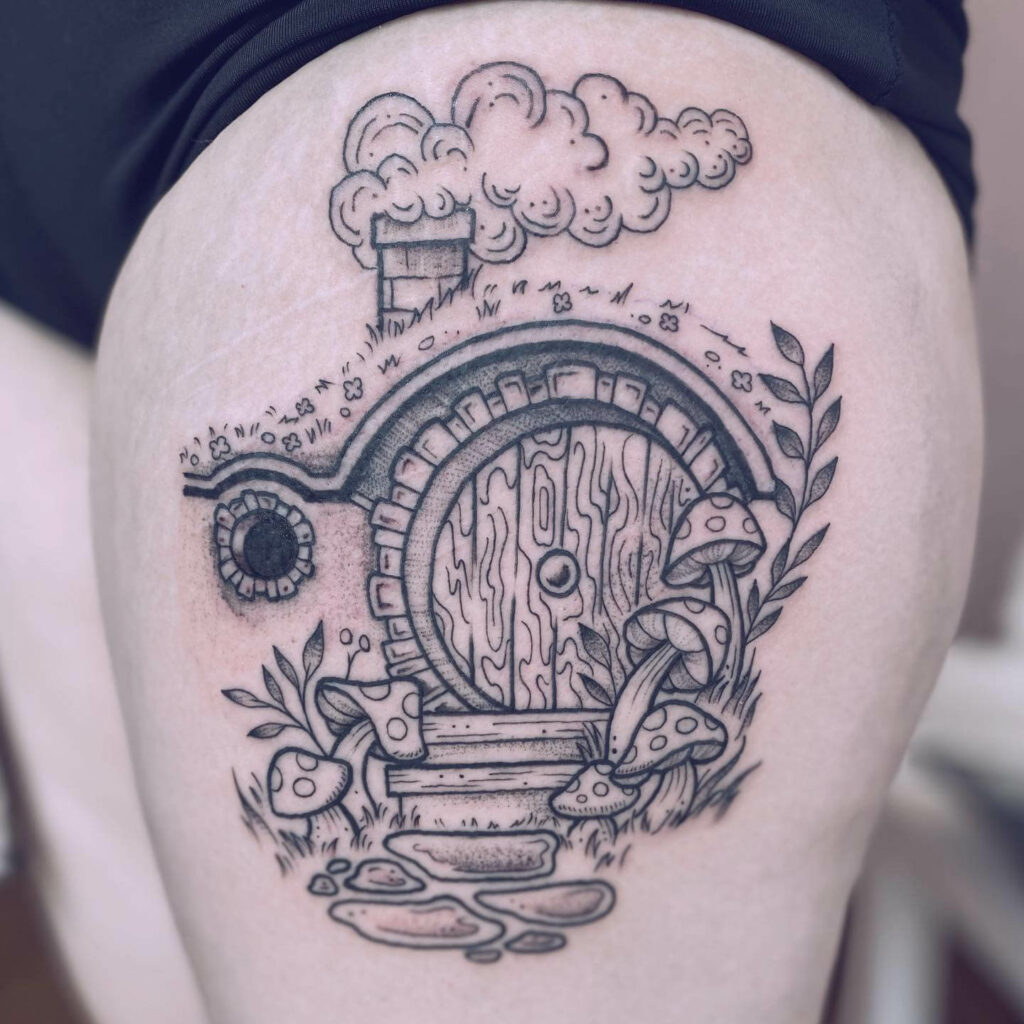 The Hobbit tattoo by Kozo Tattoo  Post 30424