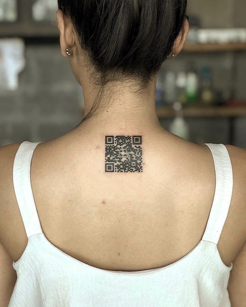 Barcode tattoo hi-res stock photography and images - Alamy