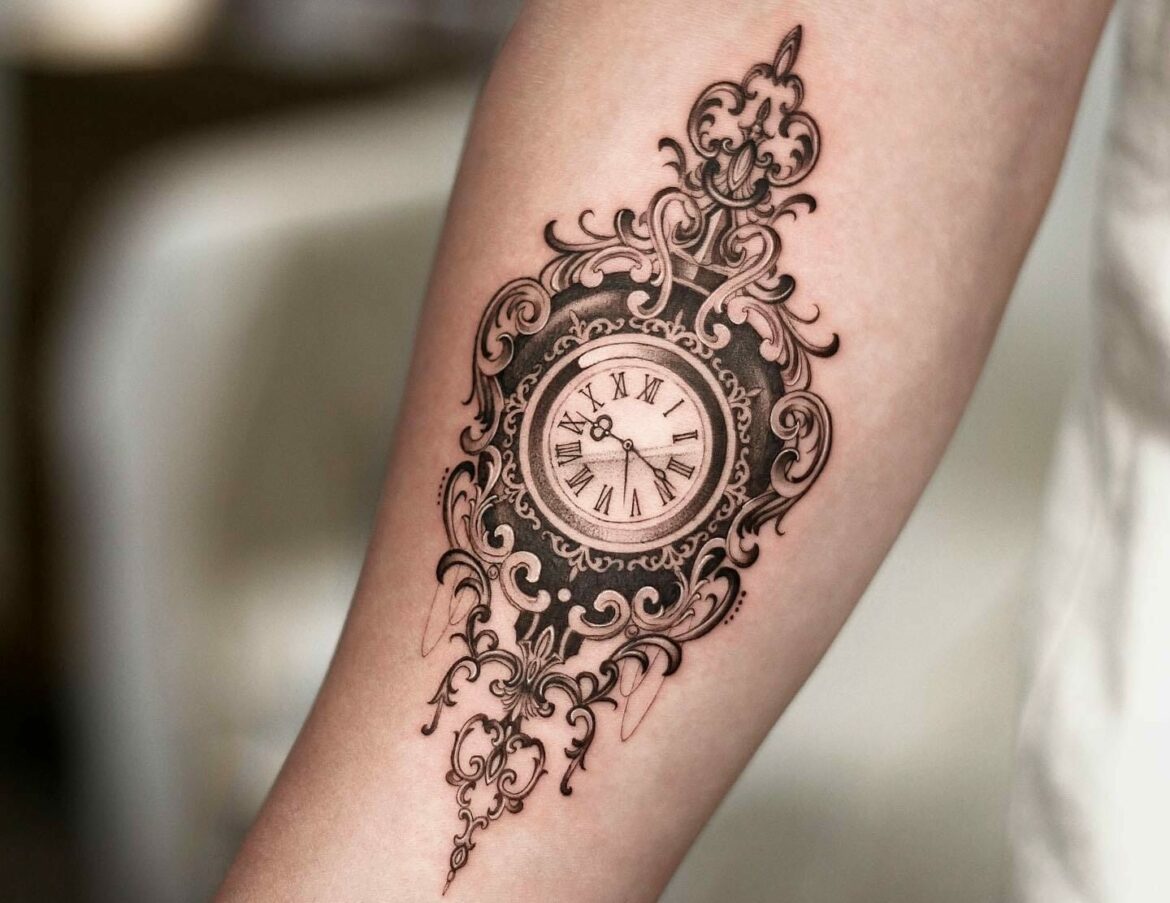 11+ Clock Tattoo Drawing Ideas That Will Blow Your Mind!