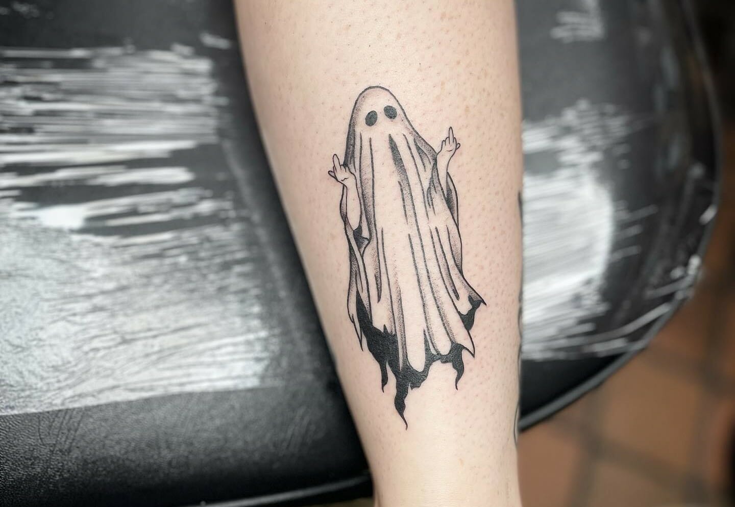 35 Times Horror Lovers Got Spooky Halloween Tattoos And They Worked  Brilliantly  Bored Panda