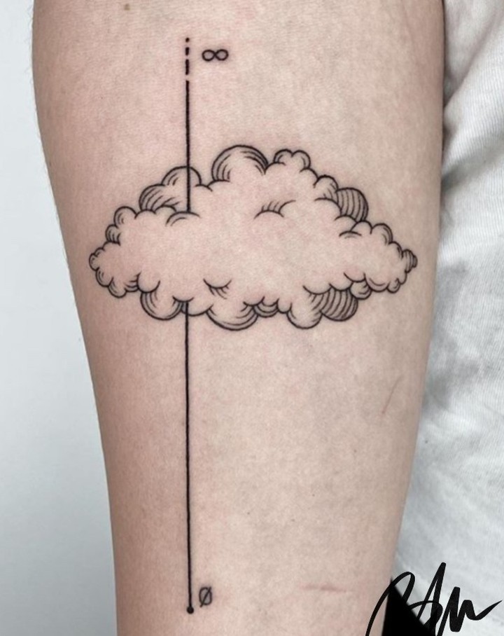 Cloudy Skies tattoo