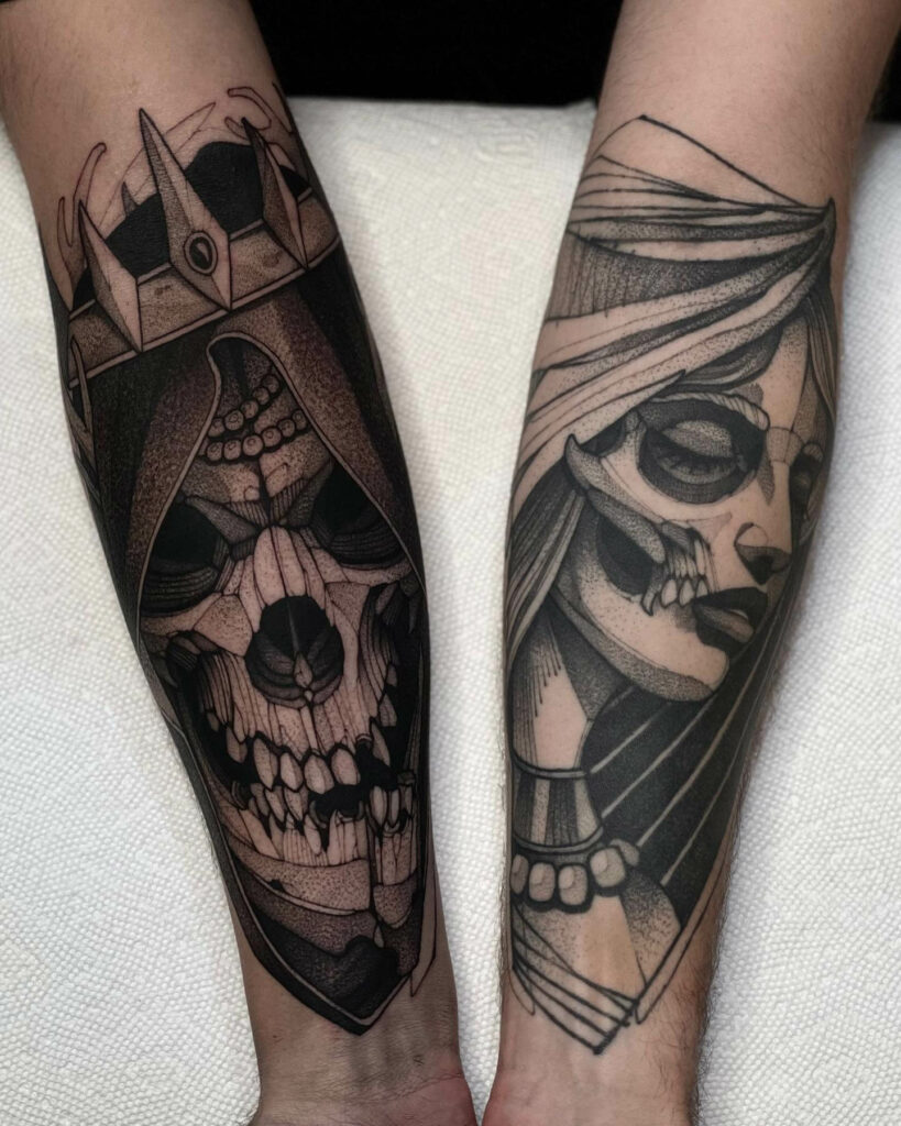 Deadly Grim Reaper Tattoo