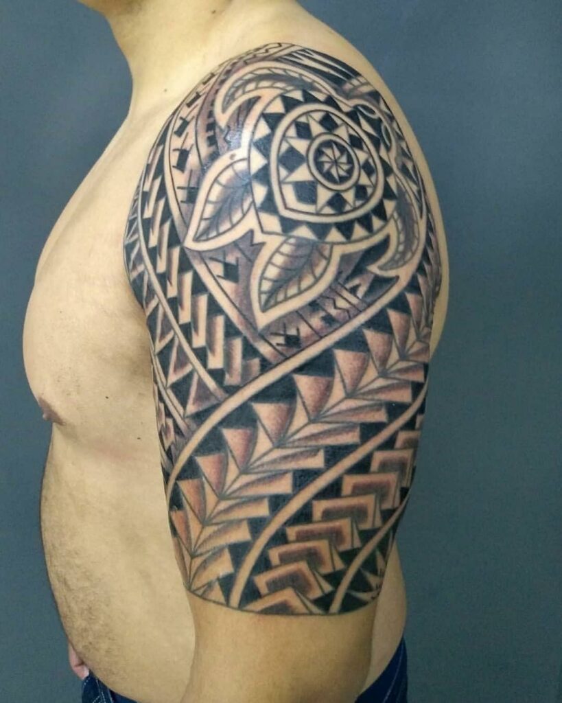 Inner Bicep Tribal Tattoo Designs