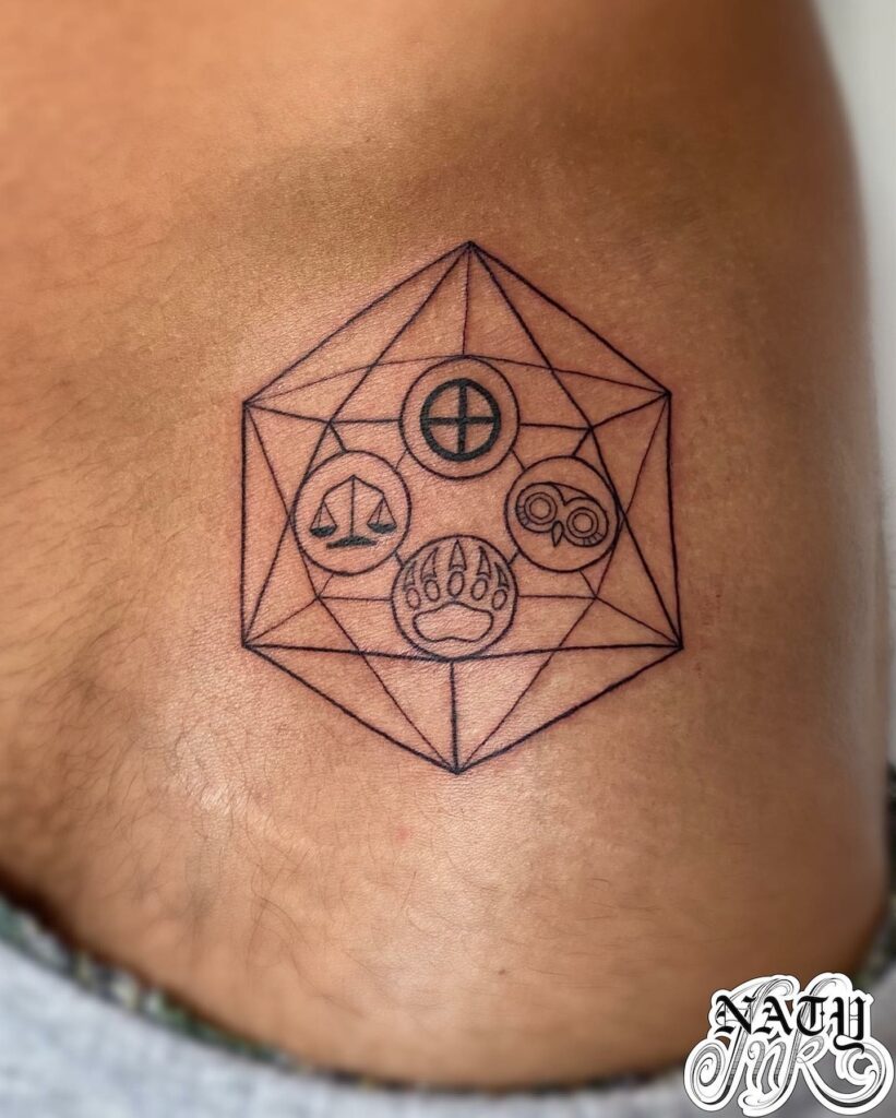 4 Stoic Virtues Tattoo