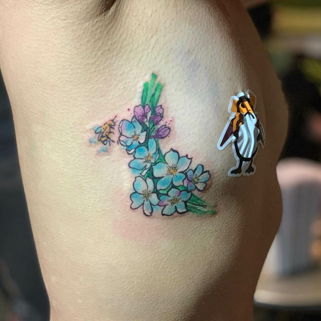 11 Side Boob Flower Tattoo That Will Blow Your Mind