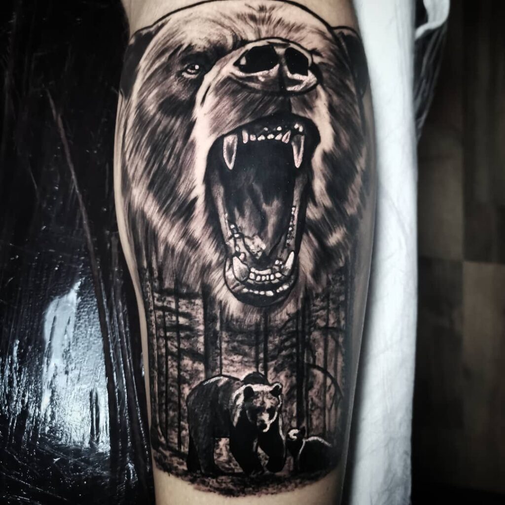 Big Bear Little Bear Tattoo