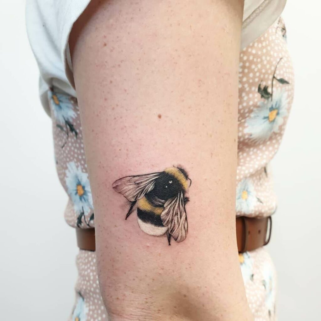 18 Bee Tattoo Design Ideas for Women  Moms Got the Stuff