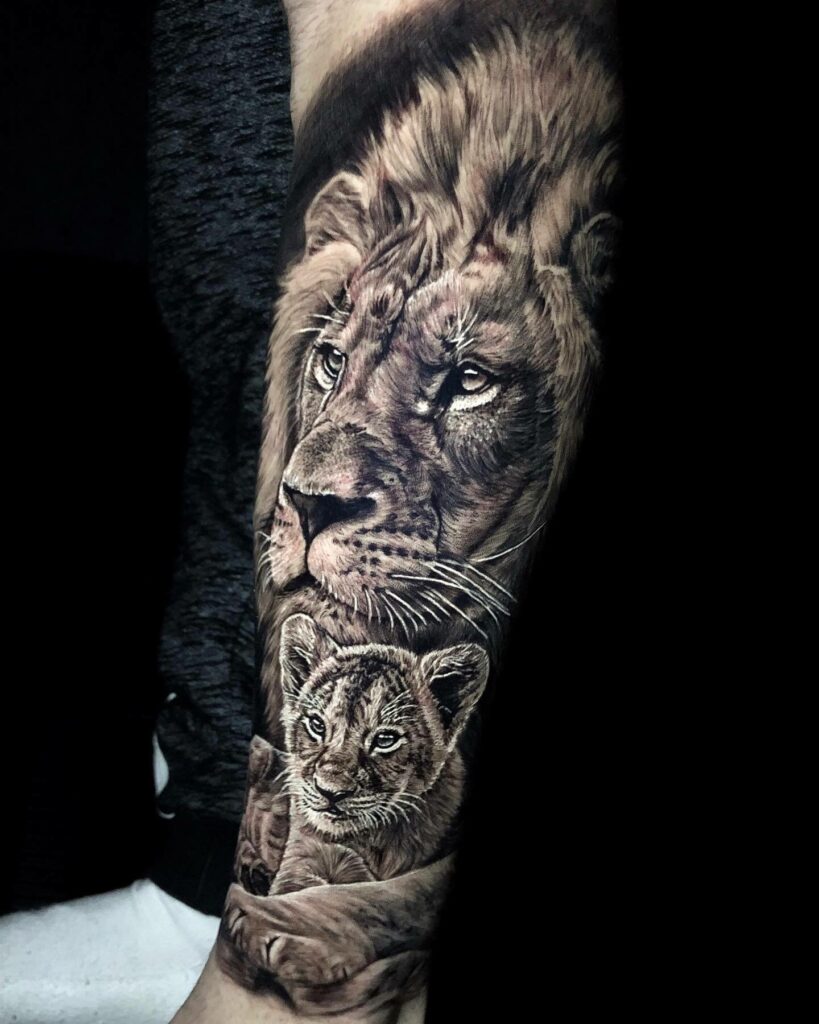 110 Unique Lion Tattoo Designs with Meaning 2019