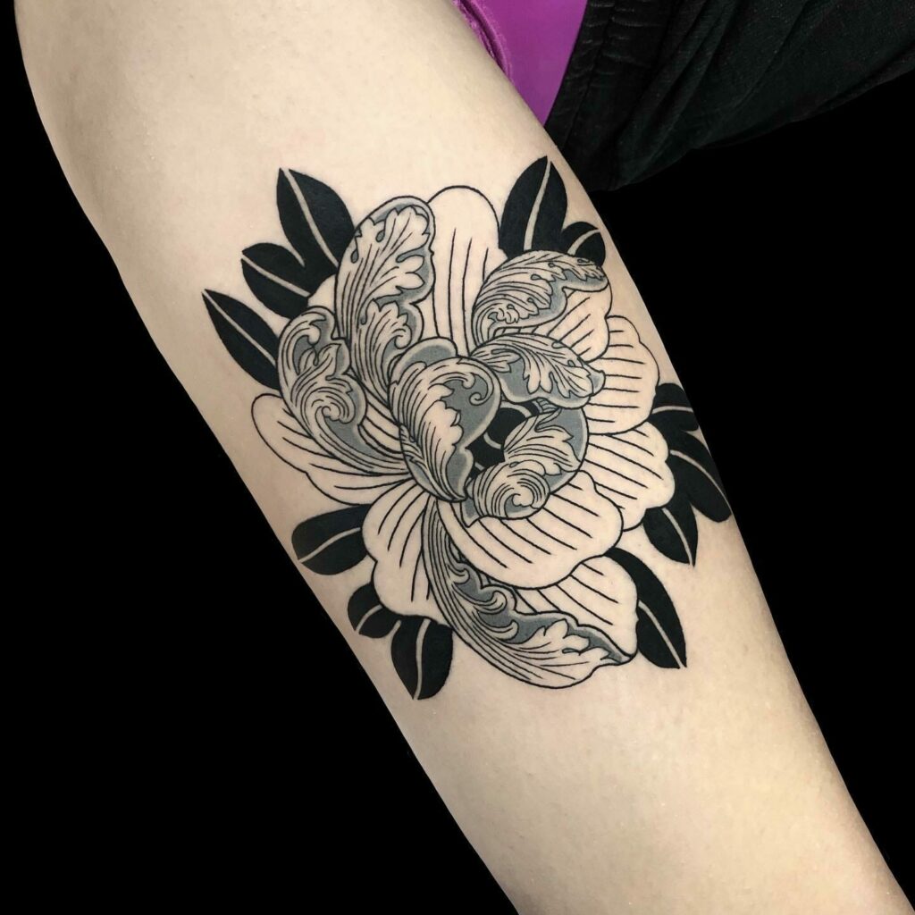 Japan Flower Tattoo