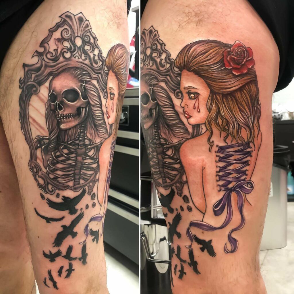 The Crying Doll Tattoo