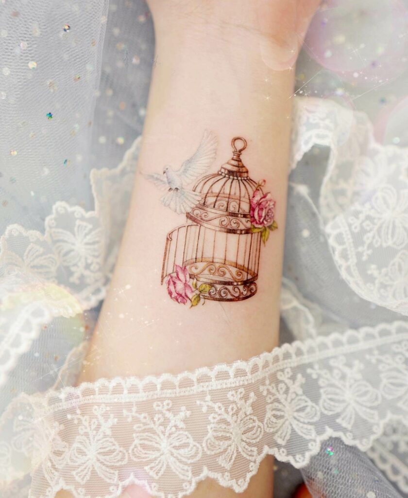 25 Carefree Bird Tattoo Designs  Meaning  The Trend Spotter