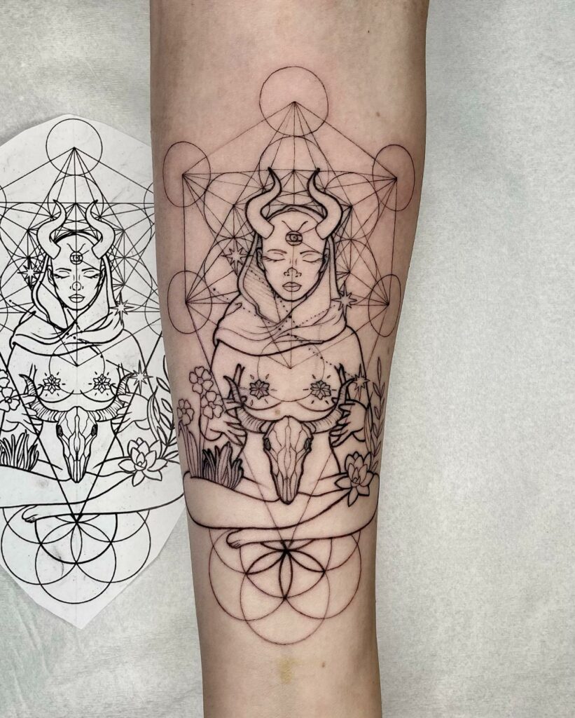 taurus greek goddess tattoosTikTok Search