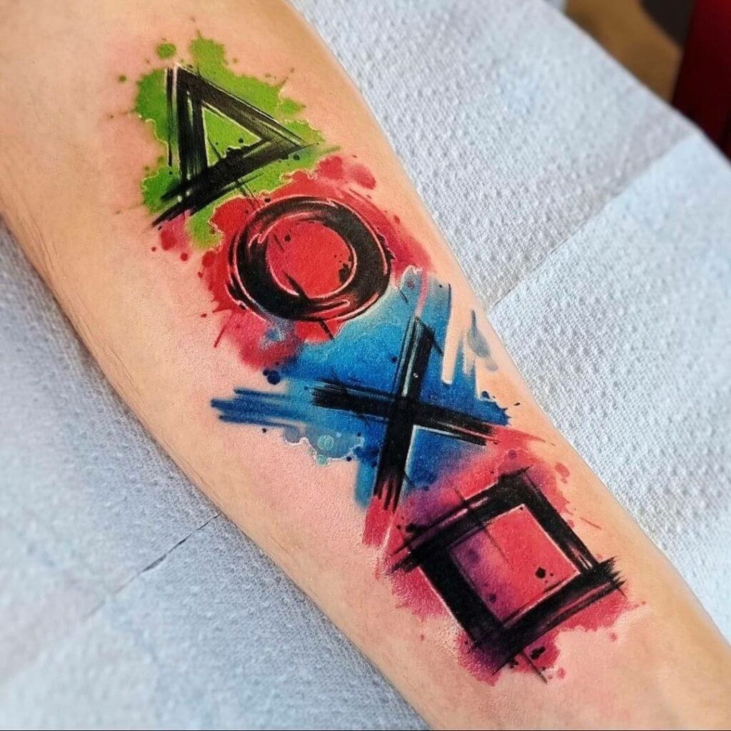 Inspired Half Sleeve Tattoo