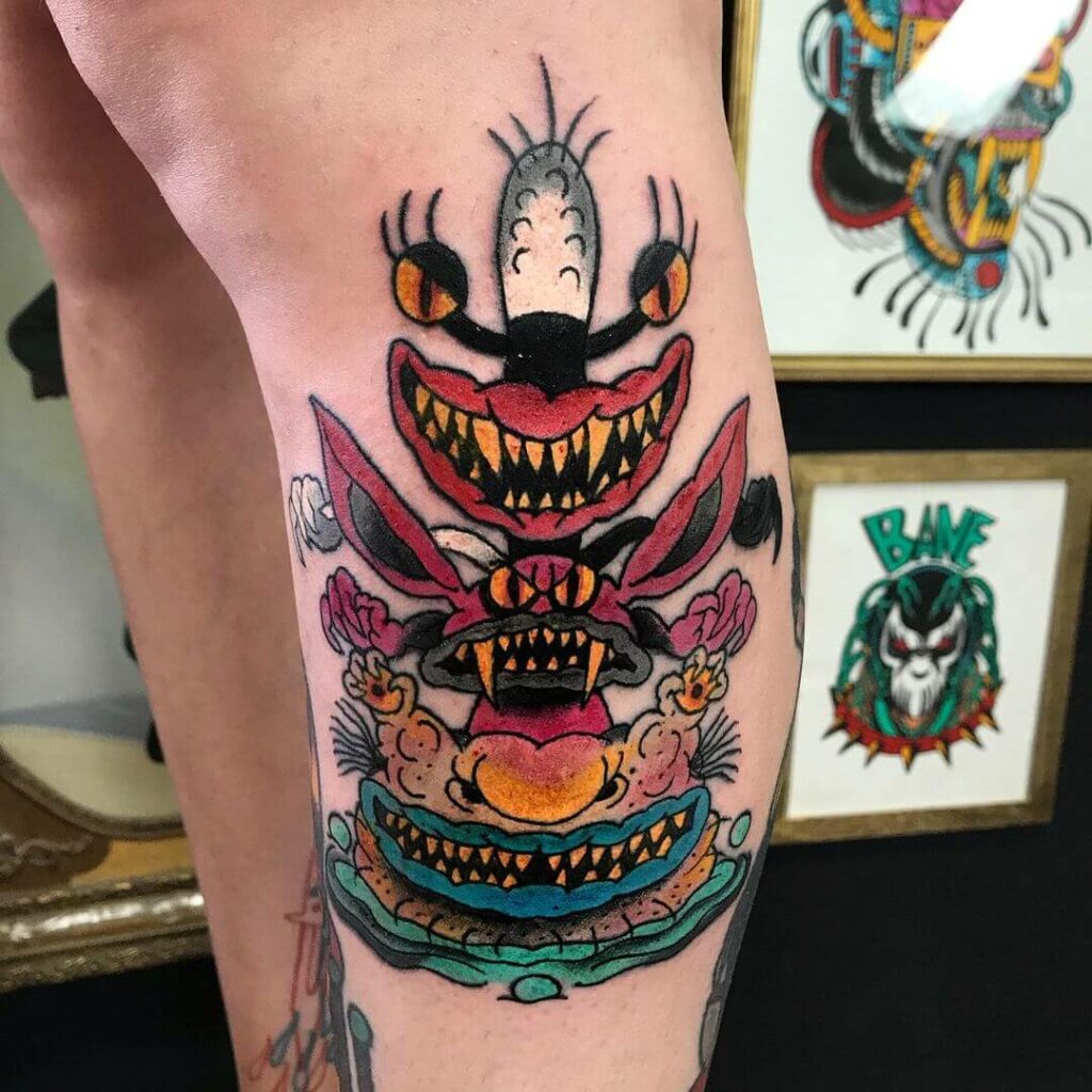 'AAAHH!!! Real Monsters' Tattoo