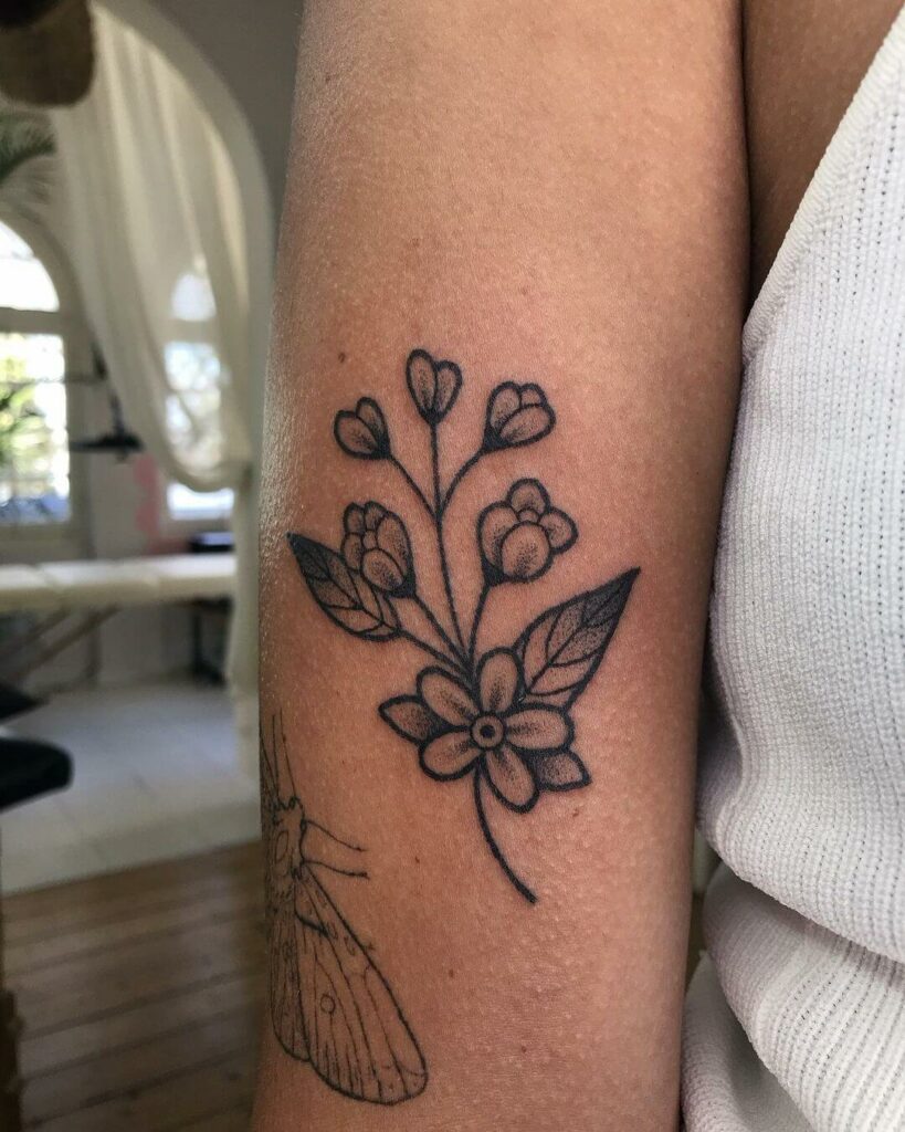 Adorable Jasmine Tattoo