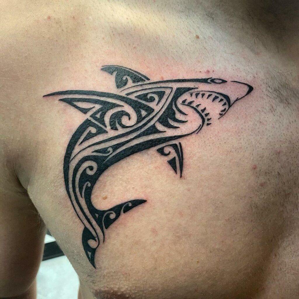 Aggressive Shark Tattoos