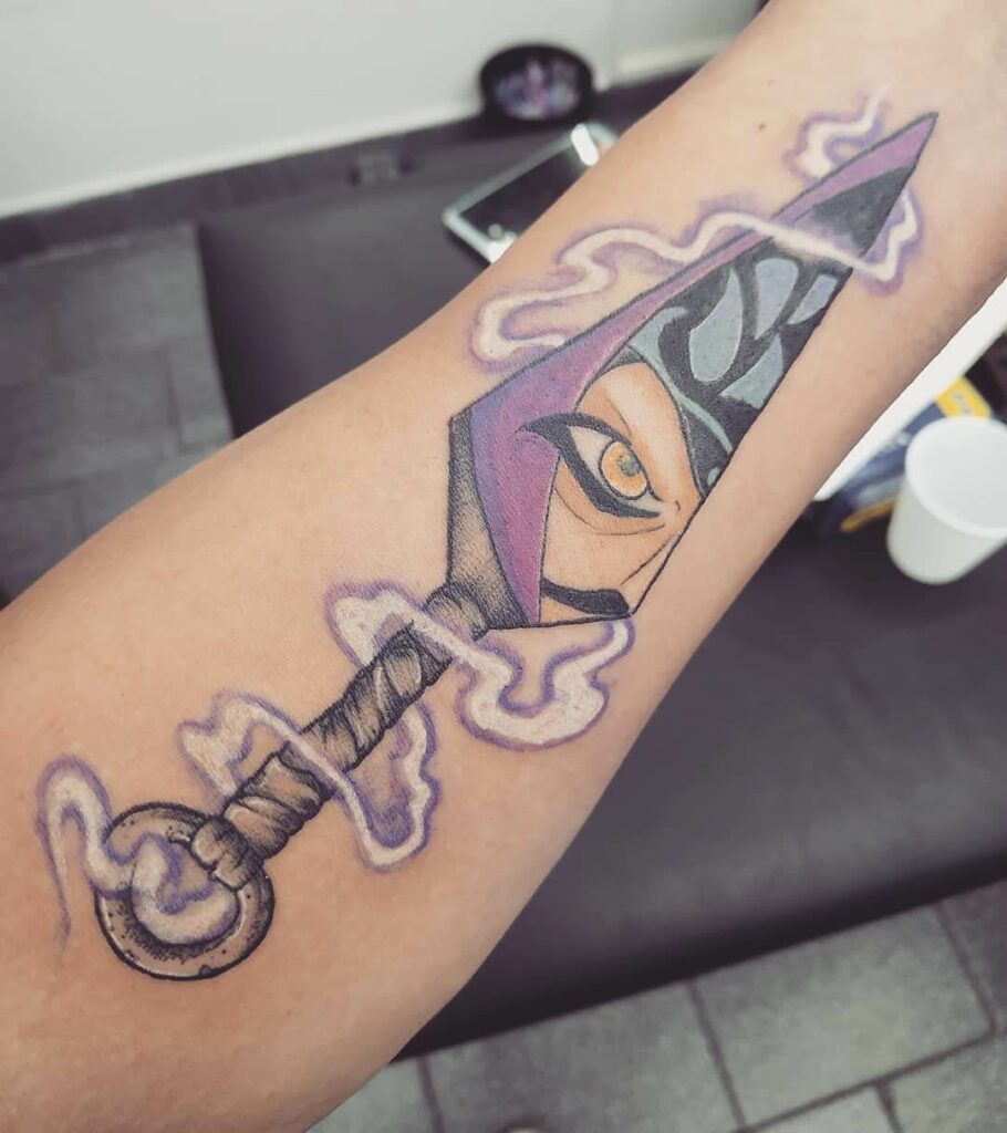 Akali Kunai Tattoo