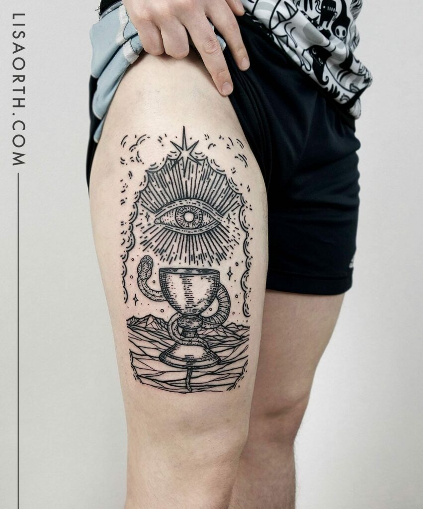 70 Fabulous Mandala Tattoos For Thigh  Tattoo Designs  TattoosBagcom