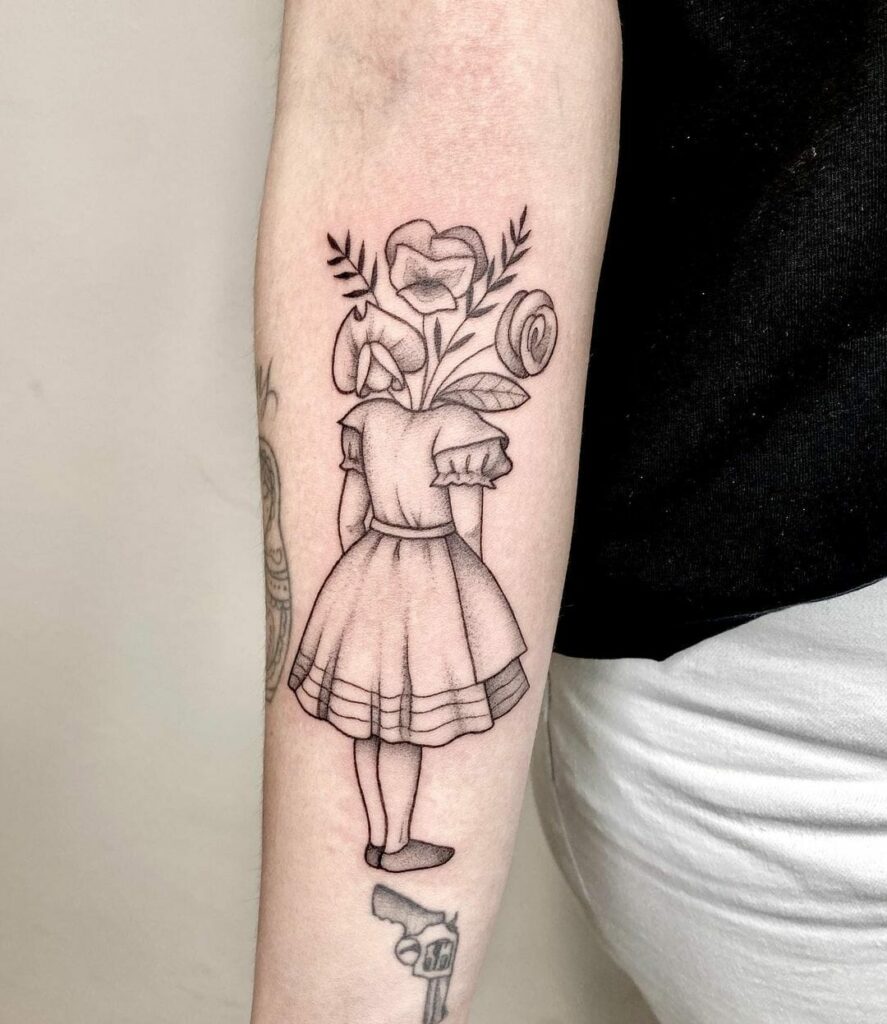 Alice in Wonderland Tattoo