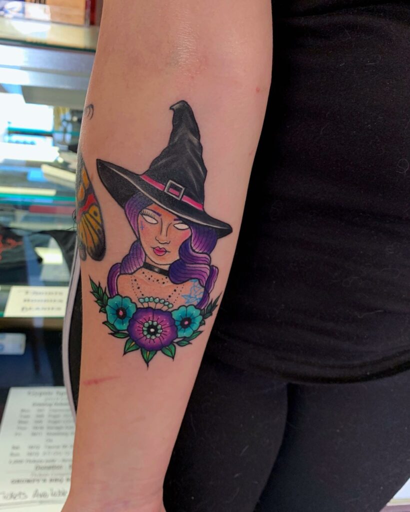 Alluring Witch Tattoos