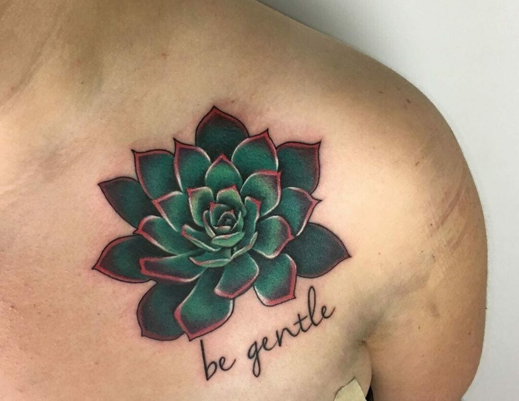 Amazing Succulent Tattoos