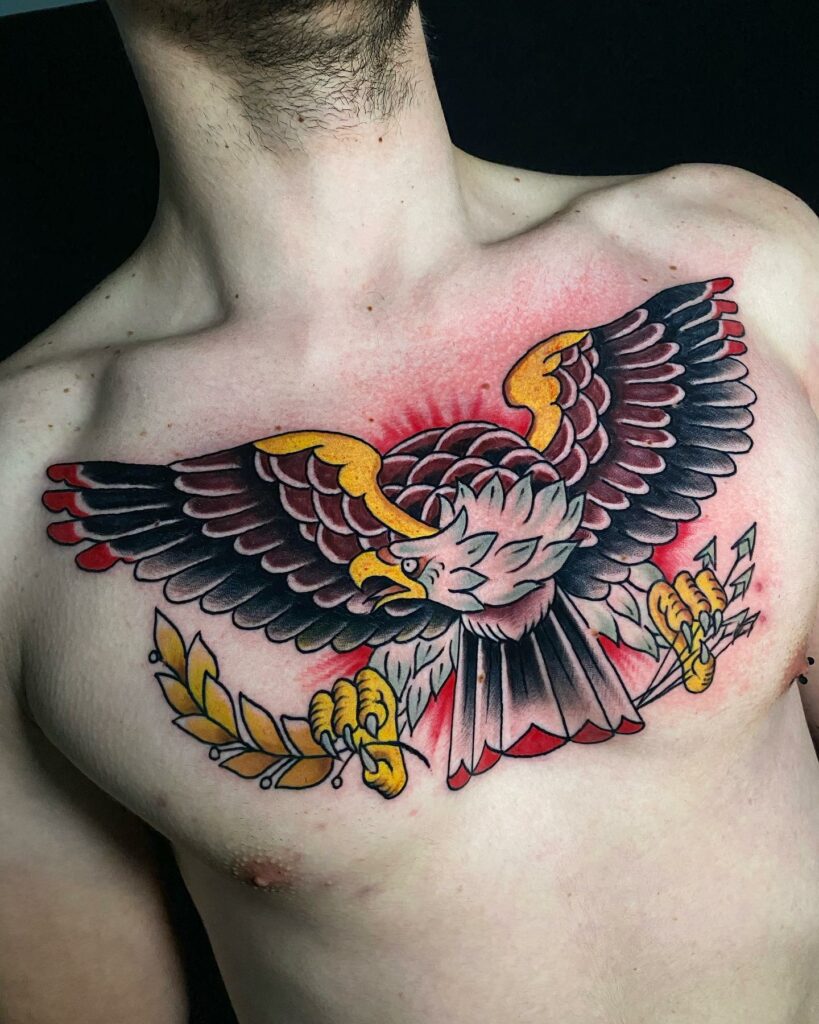 2864 American Traditional Eagle Tattoo Images Stock Photos  Vectors   Shutterstock