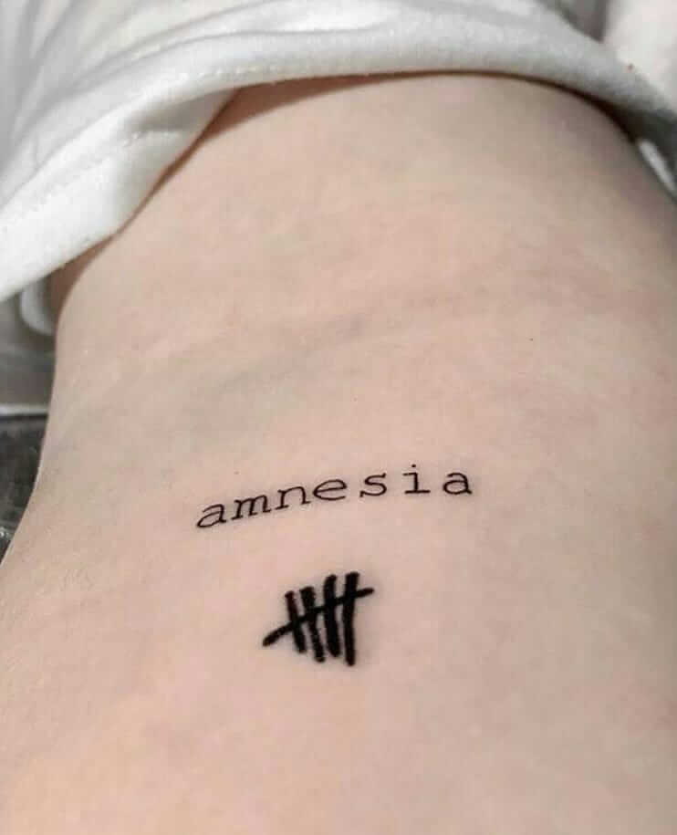 An Amnesia Inspired Tattoo Design