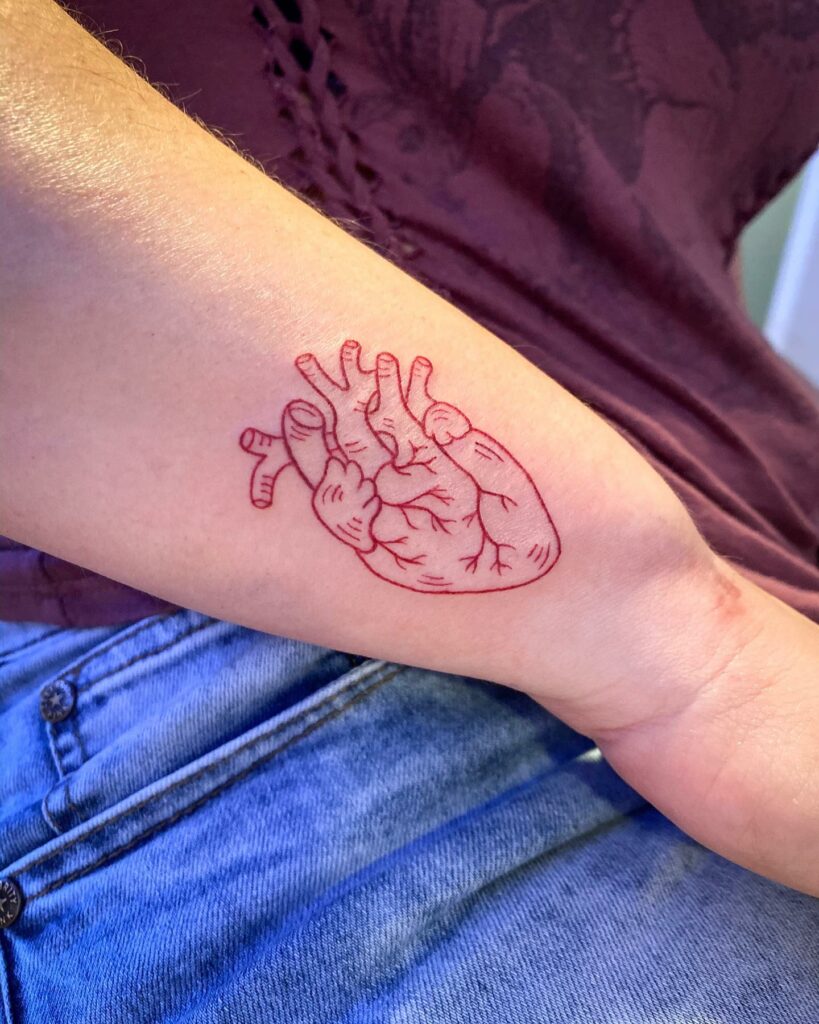 101 Best Red Heart Tattoo Ideas That Will Blow Your Mind  Outsons