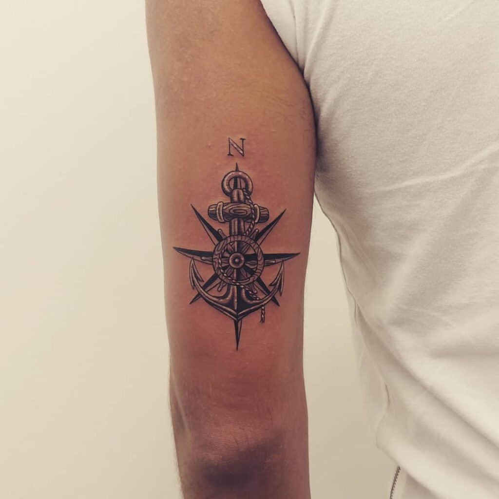 Anchor Forearm Tattoo