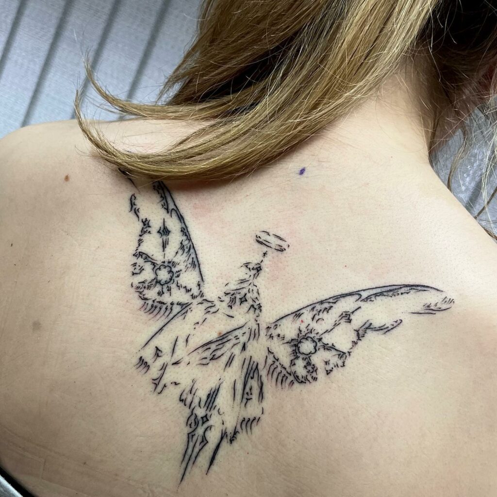 The true meaning and beauty of the angel wings tattoo