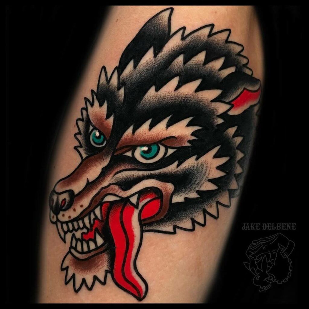 Top 43 Traditional Wolf Tattoo Ideas  2021 Inspiration Guide