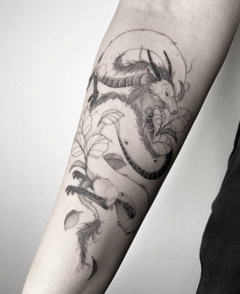 13+ Stencil Forearm Tattoo Sketches That Will Blow Your Mind! alexie